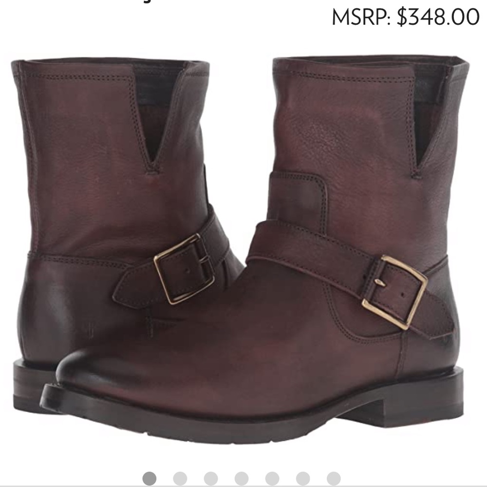 Frye Natalie Short Engineer Boot